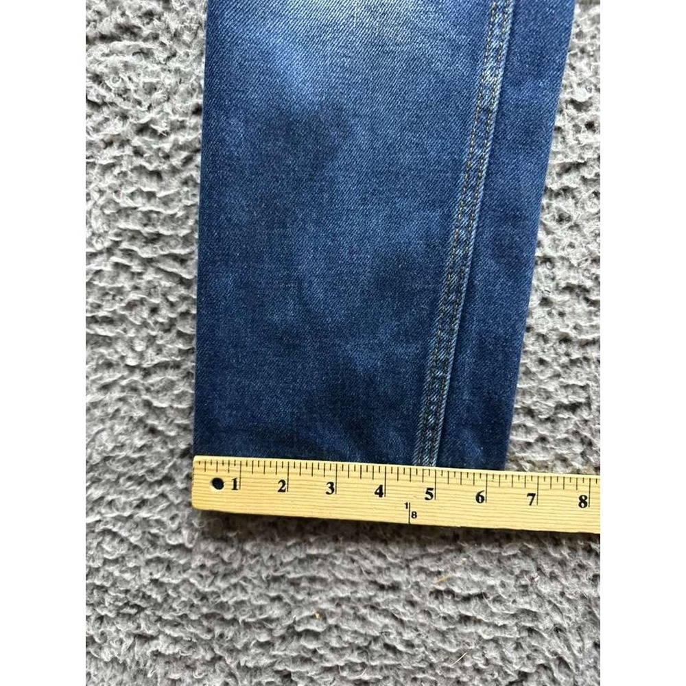 Sandro Paris Droit Slim Fit‎ Low Rise Distressed Denim Jeans Blue Size 27 - Picture 14 of 16
